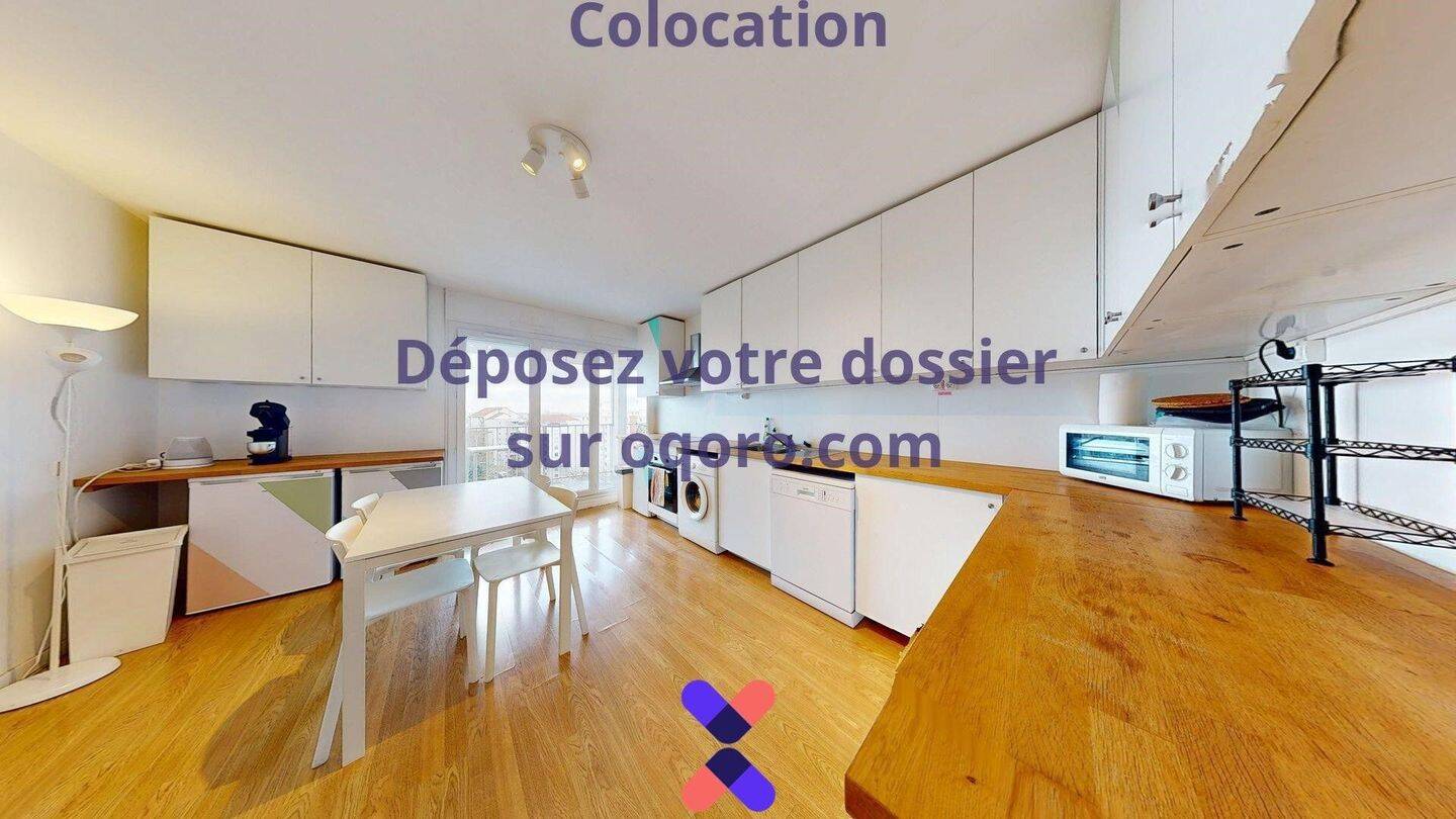 Chambre en colocation appartement meublé — 1