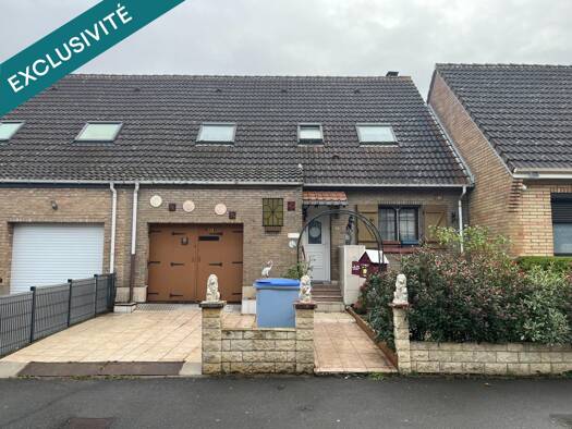 Maison à vendre 210 000 € 6 pièces 4 chambres 103 m² 225 m² de terrain Centre Loon-Plage 59279