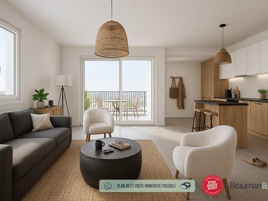 Appartement à vendre - neuf 439 000 € 4 pièces 86 m² 4ème étage La Prevote Thiais 94320