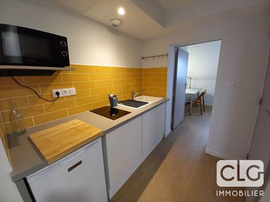 Appartement à louer 450 € 1 pièce 19 m² RDC Centre Ville Quimper 29000