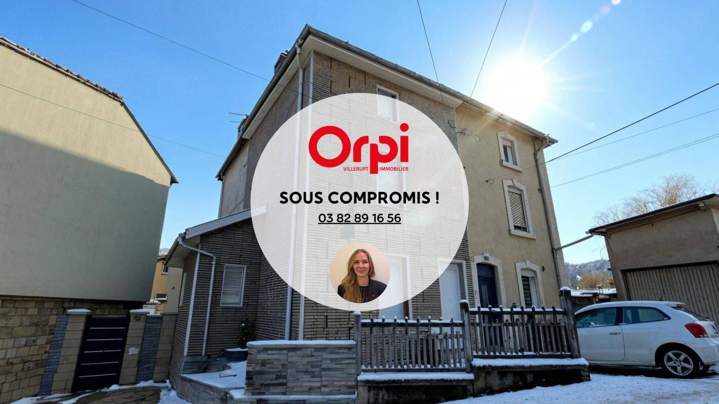 Maison 4 pièces 56 m² · à Villerupt · 55,8 m² · 88 000 €
