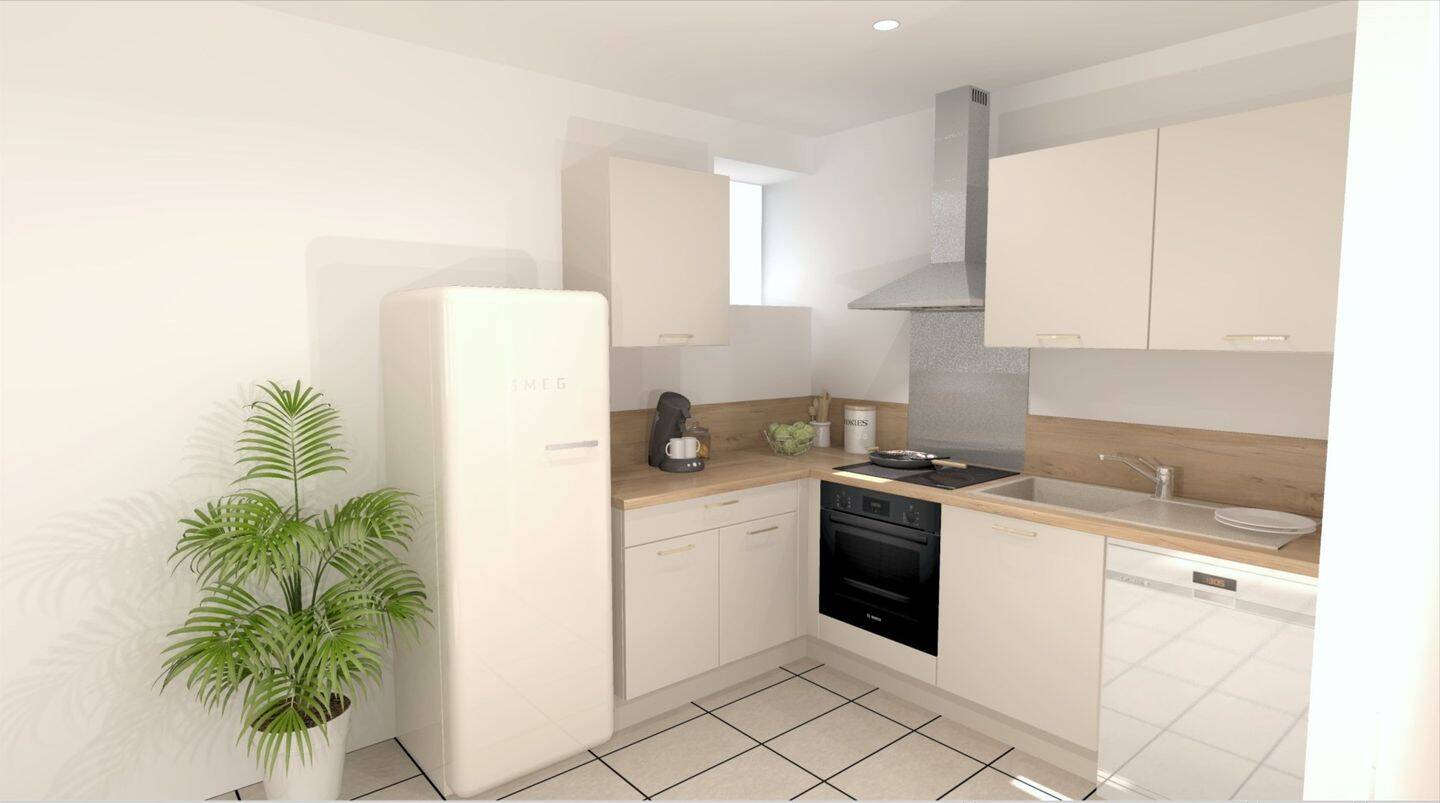 Appartement 2 pièces 50 m² · à Buellas · 49,6 m² · 530 €/mois