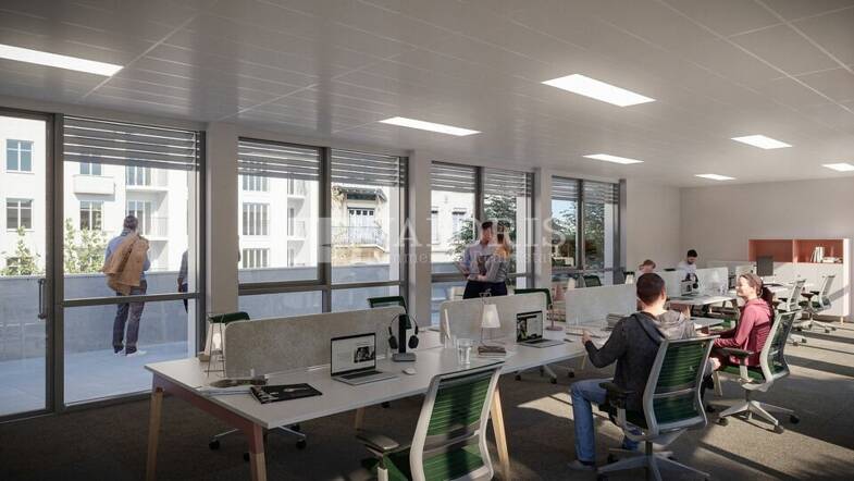 Espace bureau à vendre 13 943 825 € 2 343,5 m² de bureaux divisible de 85 m² à 85 m² Sans Souci-Dauphiné Lyon 3ème 69003