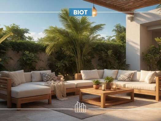 Appartement à vendre - neuf 345 000 € 3 pièces 56 m² Vallée Verte-Issarts-Vignasses Biot 06410