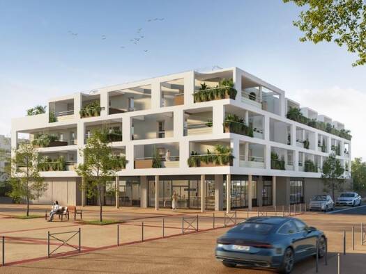 Appartement à vendre - neuf 205 900 € 3 pièces 2 chambres 63,5 m² 2ème étage Croix de Poumeyrac Béziers 34500