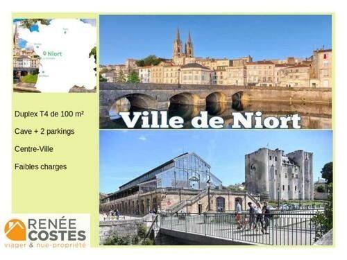 Appartement 4 pièces 100 m² · à Niort · 100 m² · 36 625 €