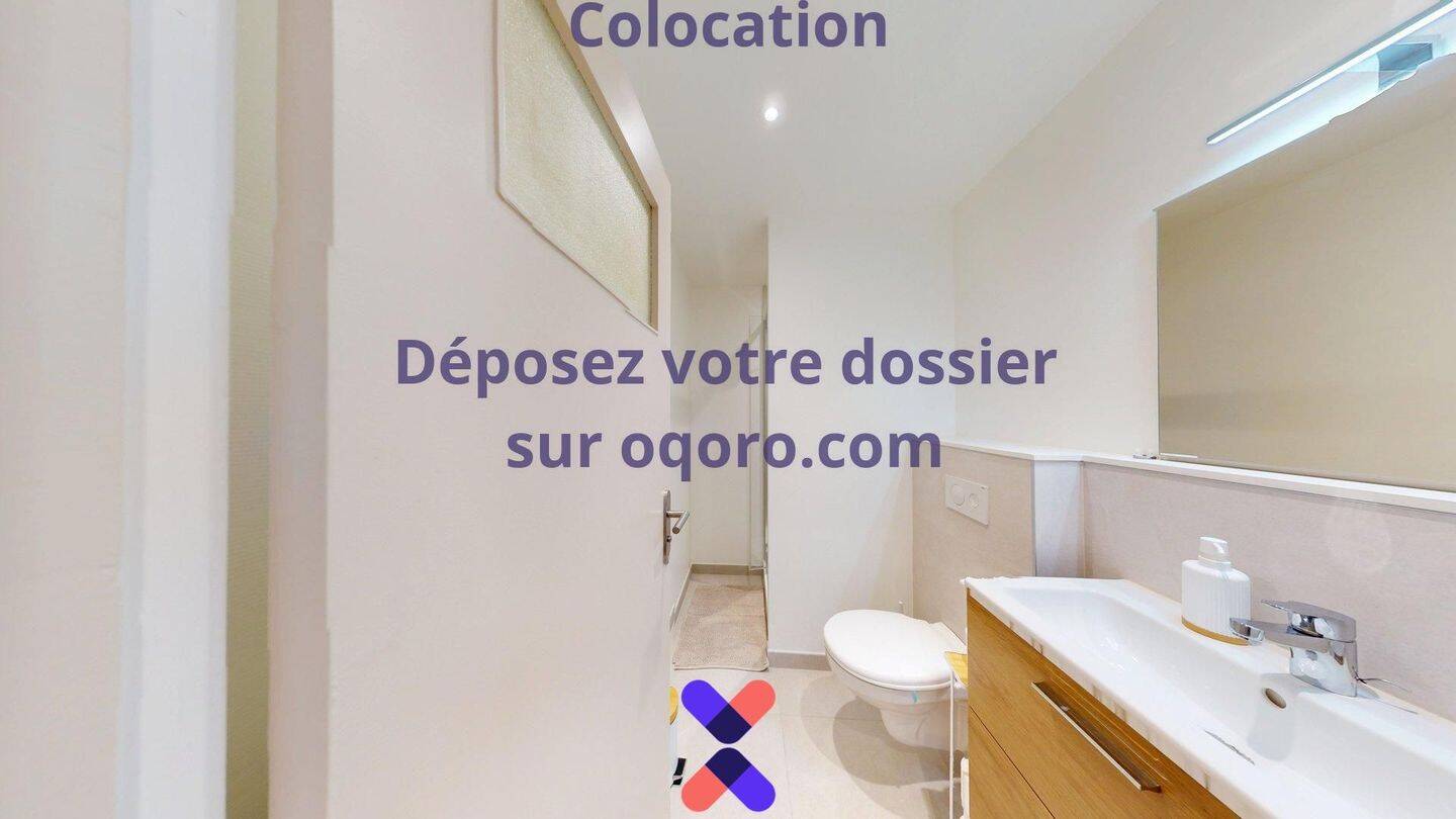 Chambre en colocation appartement meublé — 18