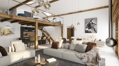 Appartement à vendre 899 800 € 4 pièces 3 chambres 133 m² Dernier étage, Étage 2/2 Praz sur Arly 74120