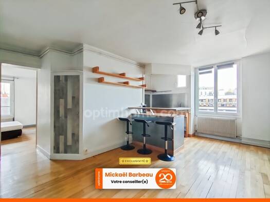 Appartement à vendre 98 900 € 3 pièces 2 chambres 68 m² Étage 2/2 Centre Ville Bourges 18000