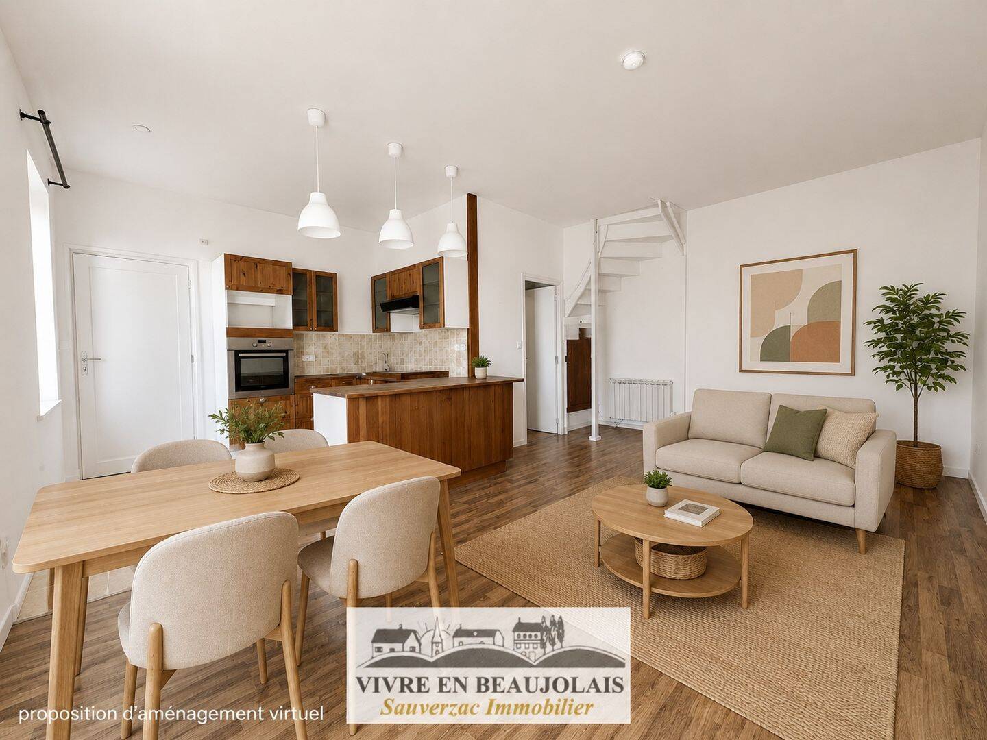 Appartement 3 pièces 57 m² · à Villefranche-sur-Saône · 57 m² · 140 000 €