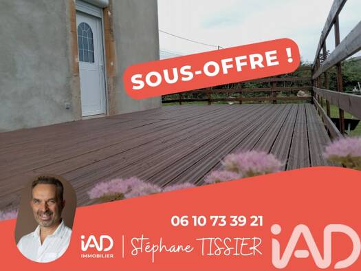 Maison à vendre 99 000 € 4 pièces 2 chambres 65 m² 573 m² de terrain Périphérique Sanvignes-les-Mines 71410