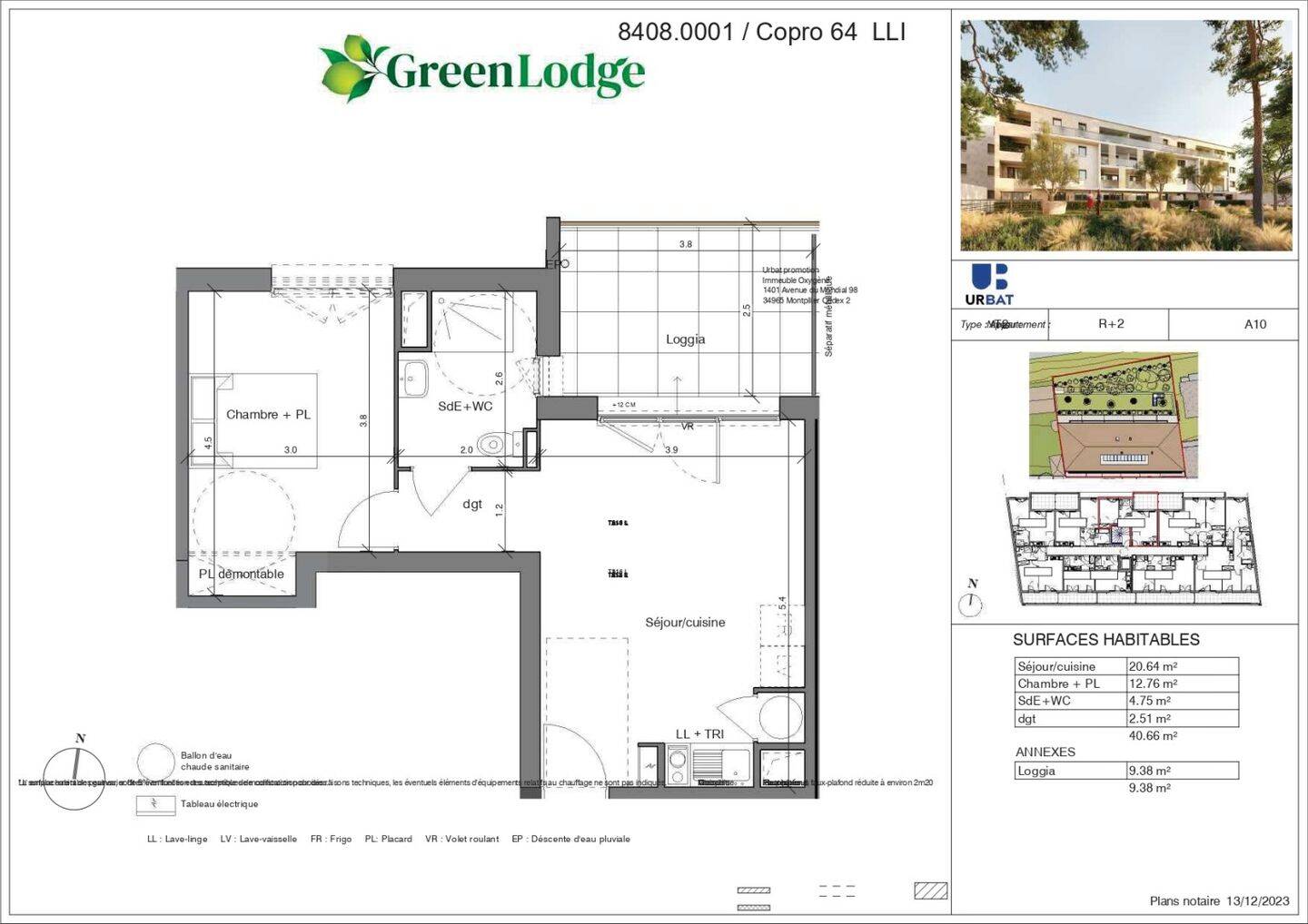Appartement 2 pièces 44 m² · à Toulon · 44,3 m² · 674 €