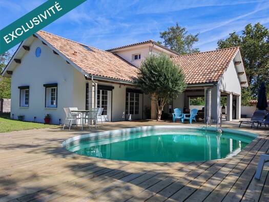 Maison à vendre 511 000 € 5 pièces 4 chambres 167 m² 1 153 m² de terrain Centre Parempuyre 33290