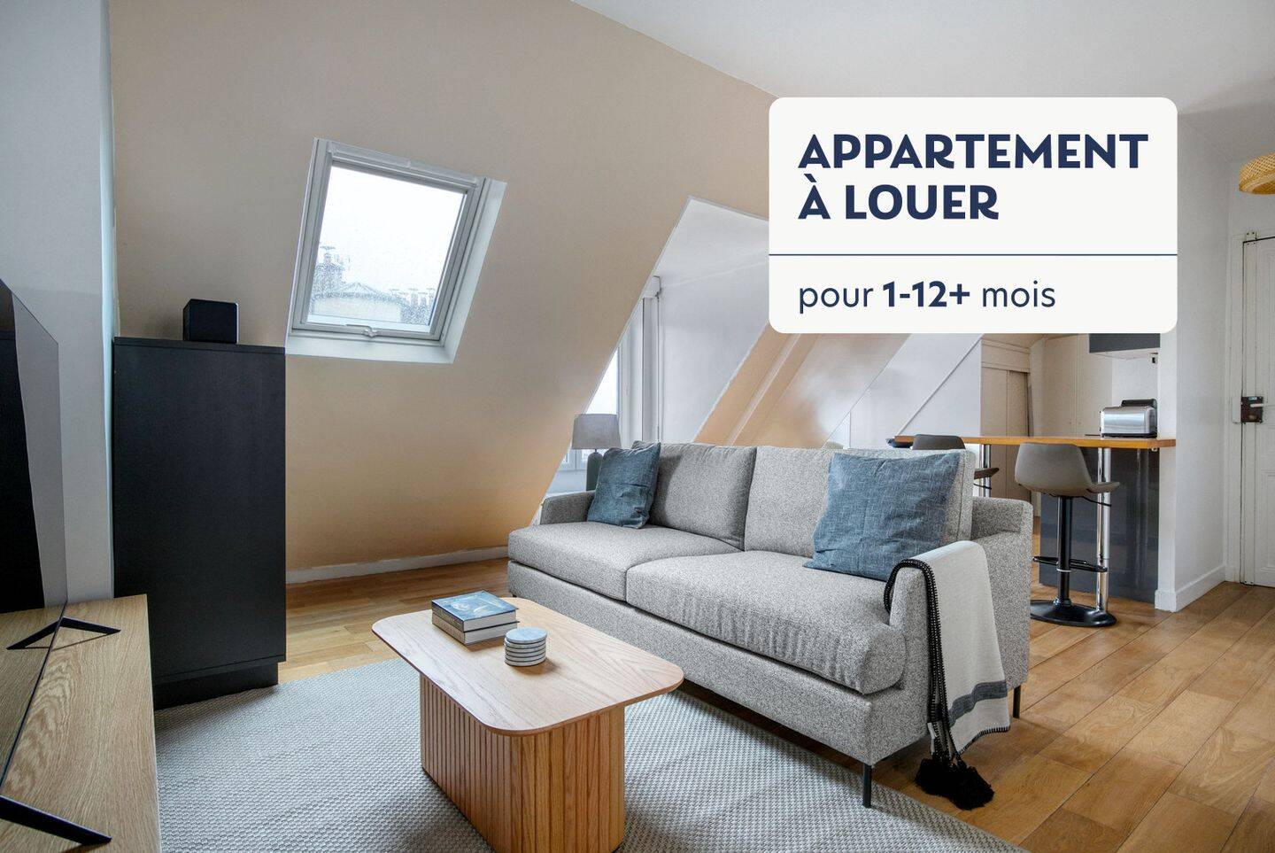 Appartement 1 pièce 35 m² · à Paris 17ème Arrondissement · 35 m² · 2 420 €