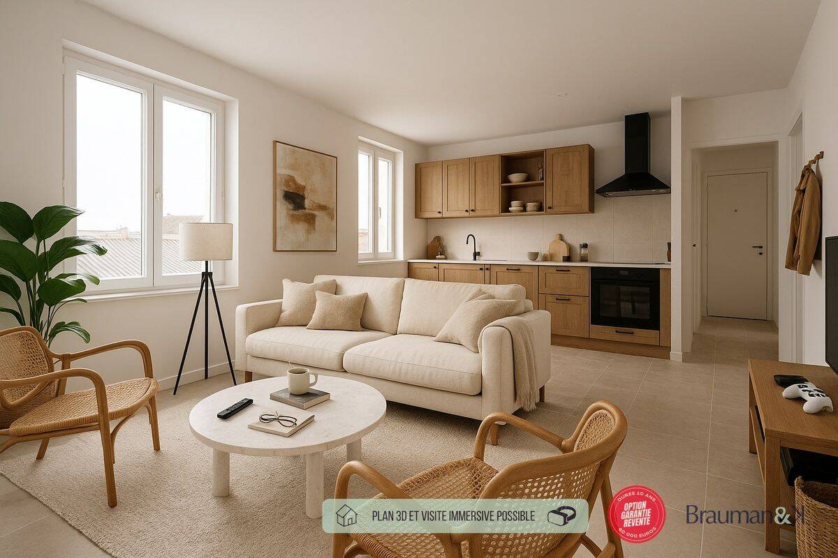 Appartement 2 pièces 38 m² · à Parentis-en-Born · 38 m² · 168 998 €
