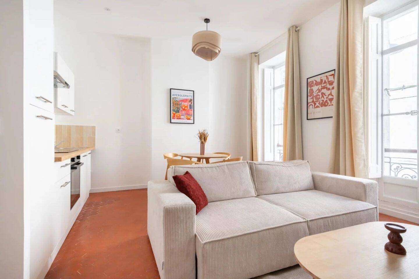 Appartement 3 pièces 55 m² · à Marseille 6ème Arrondissement · 55 m² · 1 490 €
