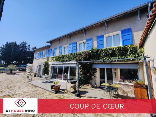 Maison à vendre 517 000 € 6 pièces 4 chambres 191 m² 2 117 m² de terrain Saint-Donat-sur-l'Herbasse 26260