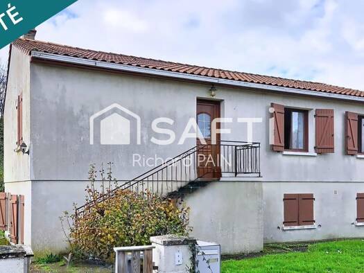 Maison à vendre 159 600 € 6 pièces 5 chambres 142 m² 918 m² de terrain Soudan 79800