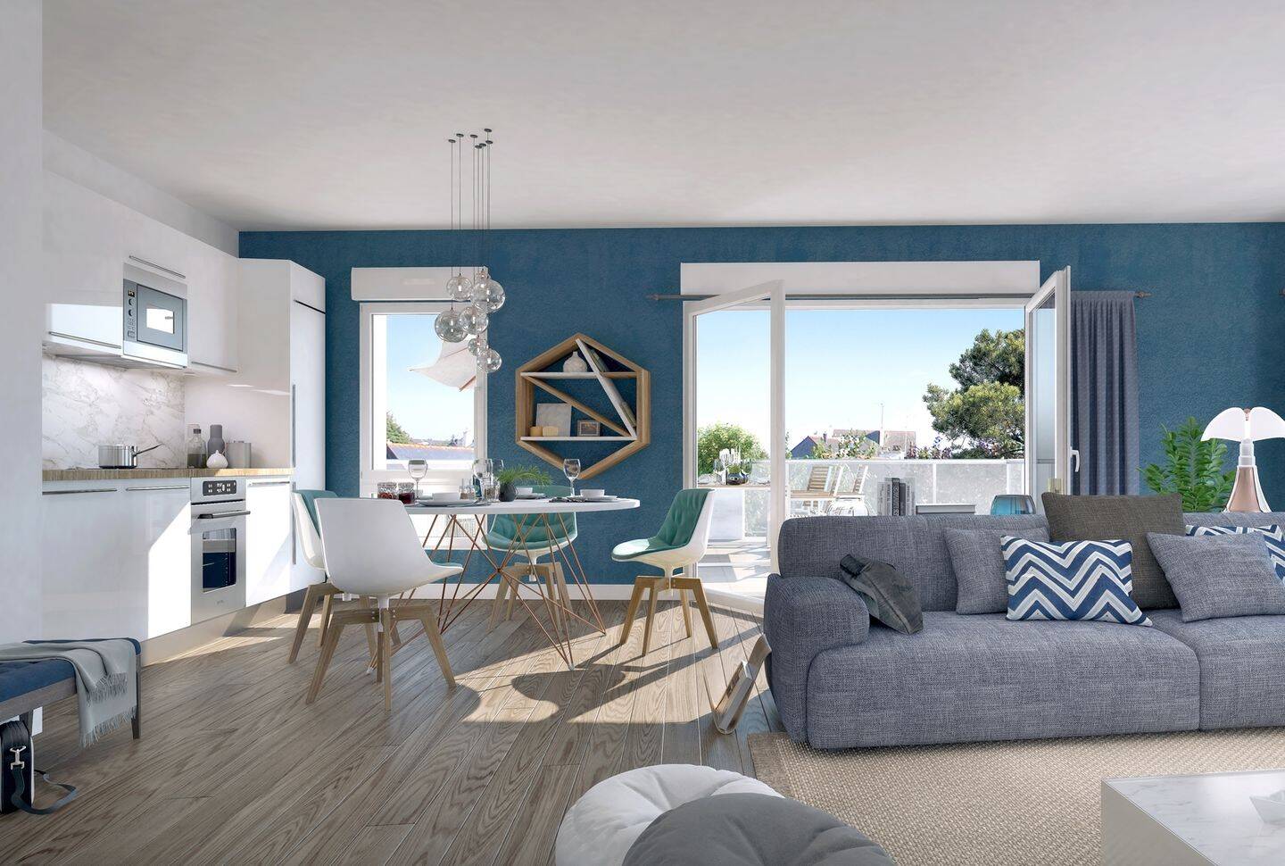 Appartement 3 pièces 72 m² · à Guilvinec · 71,8 m² · 220 500 €