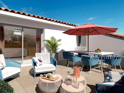 Appartement à vendre - neuf 379 900 € 3 pièces 2 chambres 64,1 m² dès le 30/12/2027 Rive Gauche Palavas-les-Flots 34250