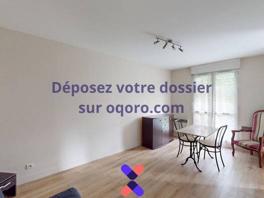 Appartement à louer 550 € 1 pièce 25,4 m² RDC La Fuye Velpeau Tours 37000