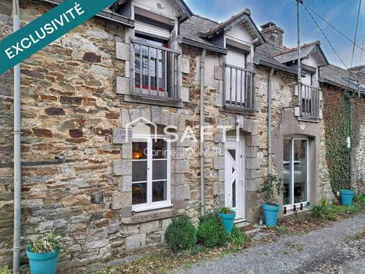 Maison à vendre 192 000 € 4 pièces 3 chambres 129 m² 2 265 m² de terrain Beaumont Nord Redon 35600