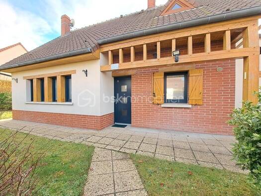 Pavillon à vendre 254 600 € 4 pièces 3 chambres 103,5 m² 410 m² de terrain Delique-Saint Gilles Abbeville 80100