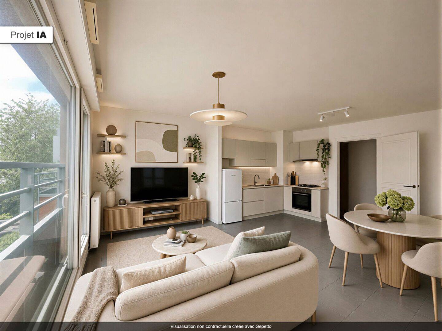 Appartement 3 pièces 64 m² · à Lyon 8ème Arrondissement · 63,7 m² · 243 000 €