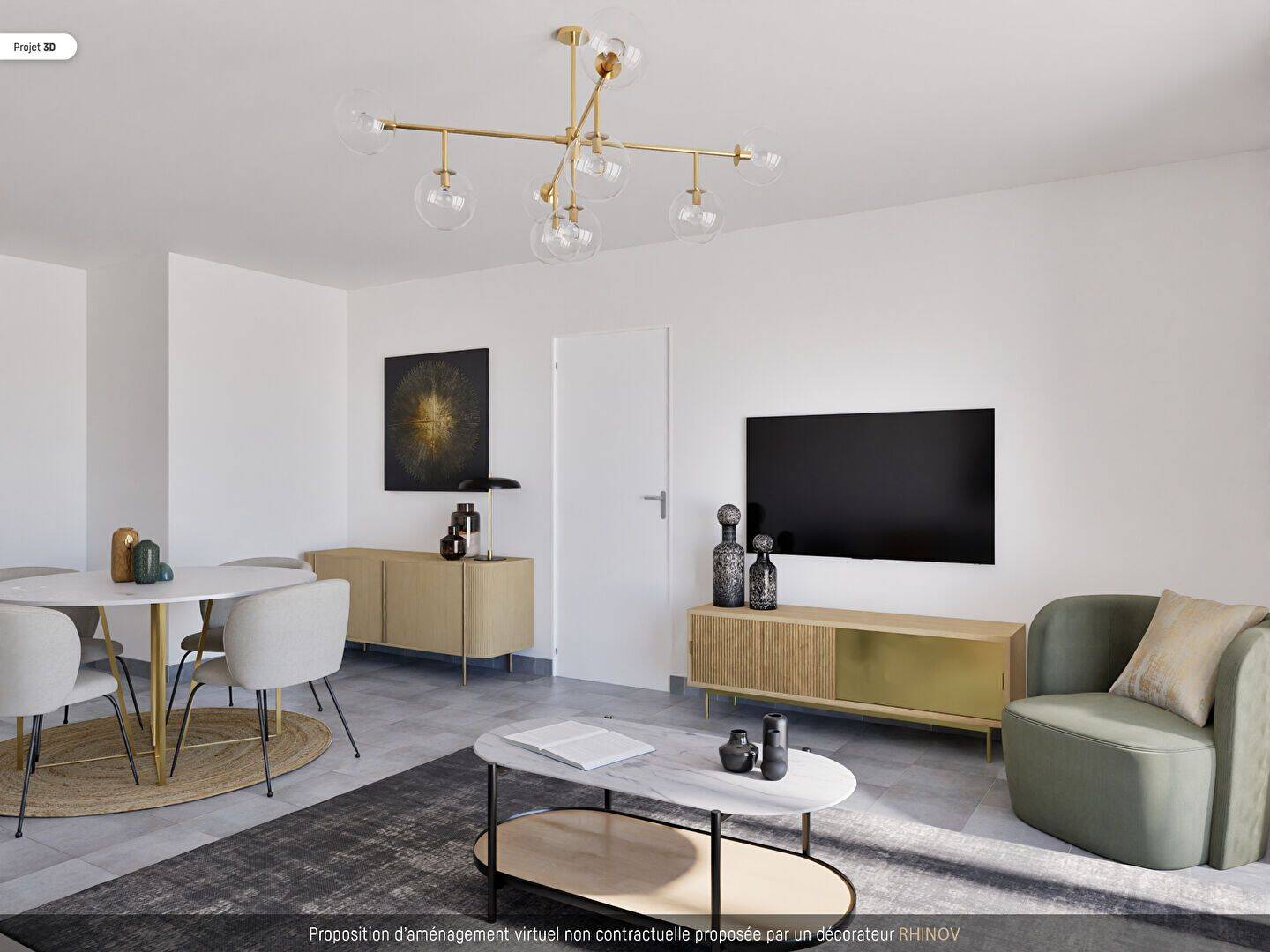 Appartement 3 pièces 66 m² · à Tours · 66,2 m² · 165 775 €