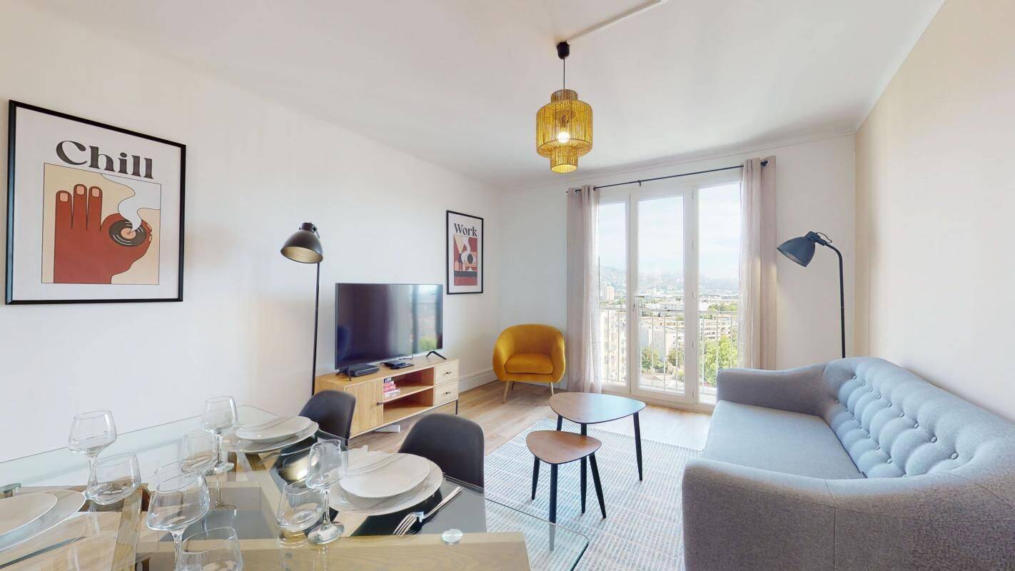 4 pièces 65 m² · à Marseille 4ème Arrondissement · 65 m² · 572 €