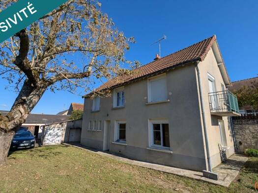 Maison à vendre 114 500 € 5 pièces 3 chambres 90 m² 2 510 m² de terrain Nouâtre 37800