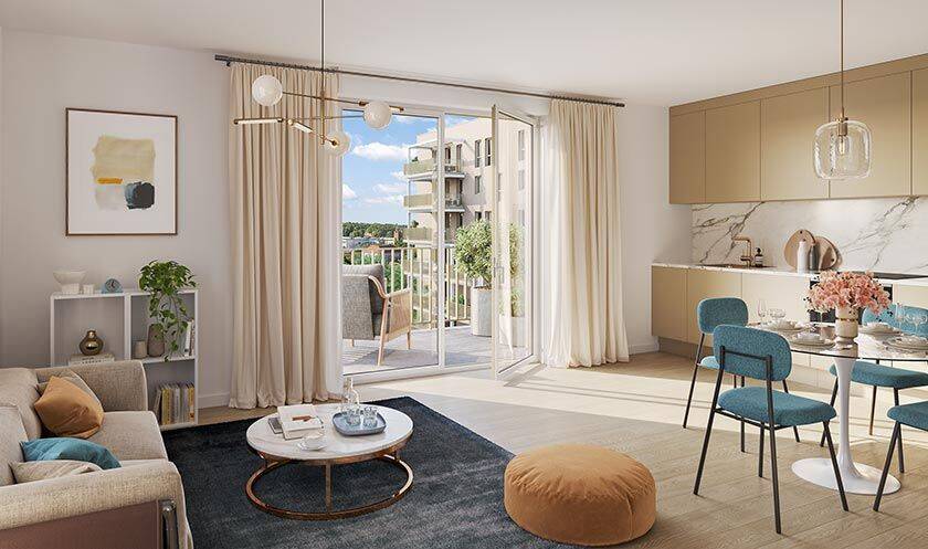 Appartement 3 pièces 58 m² · à Strasbourg · 57,9 m² · 300 000 €