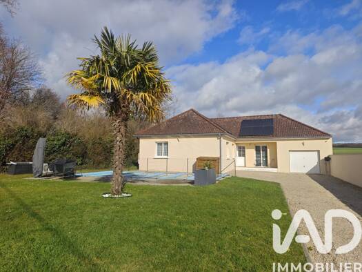 Maison de plain-pied à vendre 239 000 € 4 pièces 3 chambres 95 m² 1 023 m² de terrain Avant-lès-Marcilly 10400