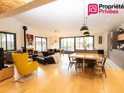 Maison à vendre 579 000 € 193 pièces 5 chambres 218 m² 385 m² de terrain Champ de Foire-La Fleuriais Vitré 35500