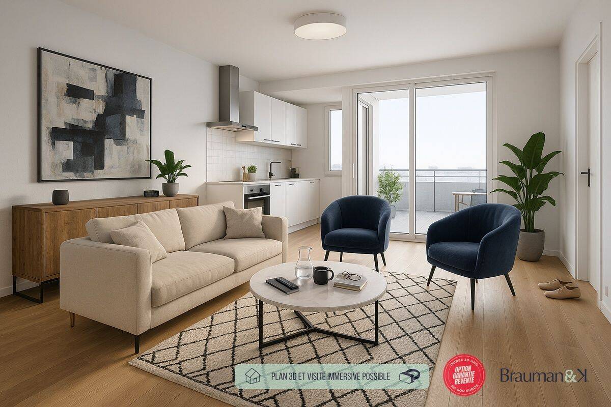 Appartement 3 pièces 56 m² · à Orléans · 56 m² · 261 000 €