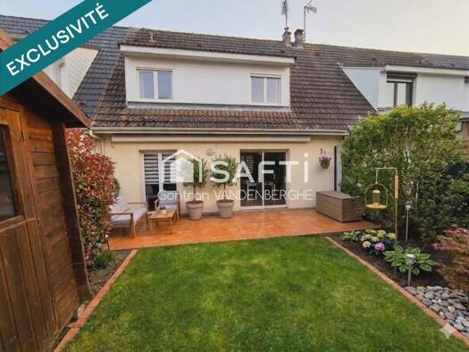 Maison à vendre 178 500 € 5 pièces 3 chambres 109 m² 220 m² de terrain Éperlecques 62910