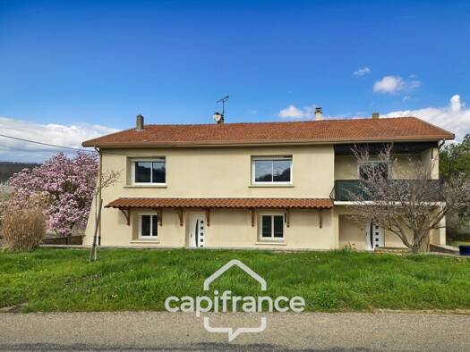 Maison à vendre 269 000 € 6 pièces 4 chambres 222 m² 1 497 m² de terrain Anneyron 26140