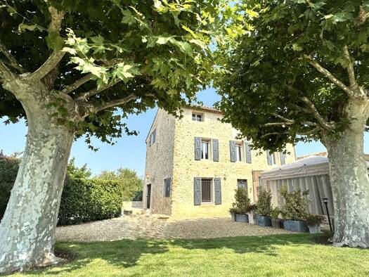 Mas à vendre 865 000 € 5 pièces 4 chambres 225 m² 3 300 m² de terrain Les Ponches-Les Naves Manosque 04100
