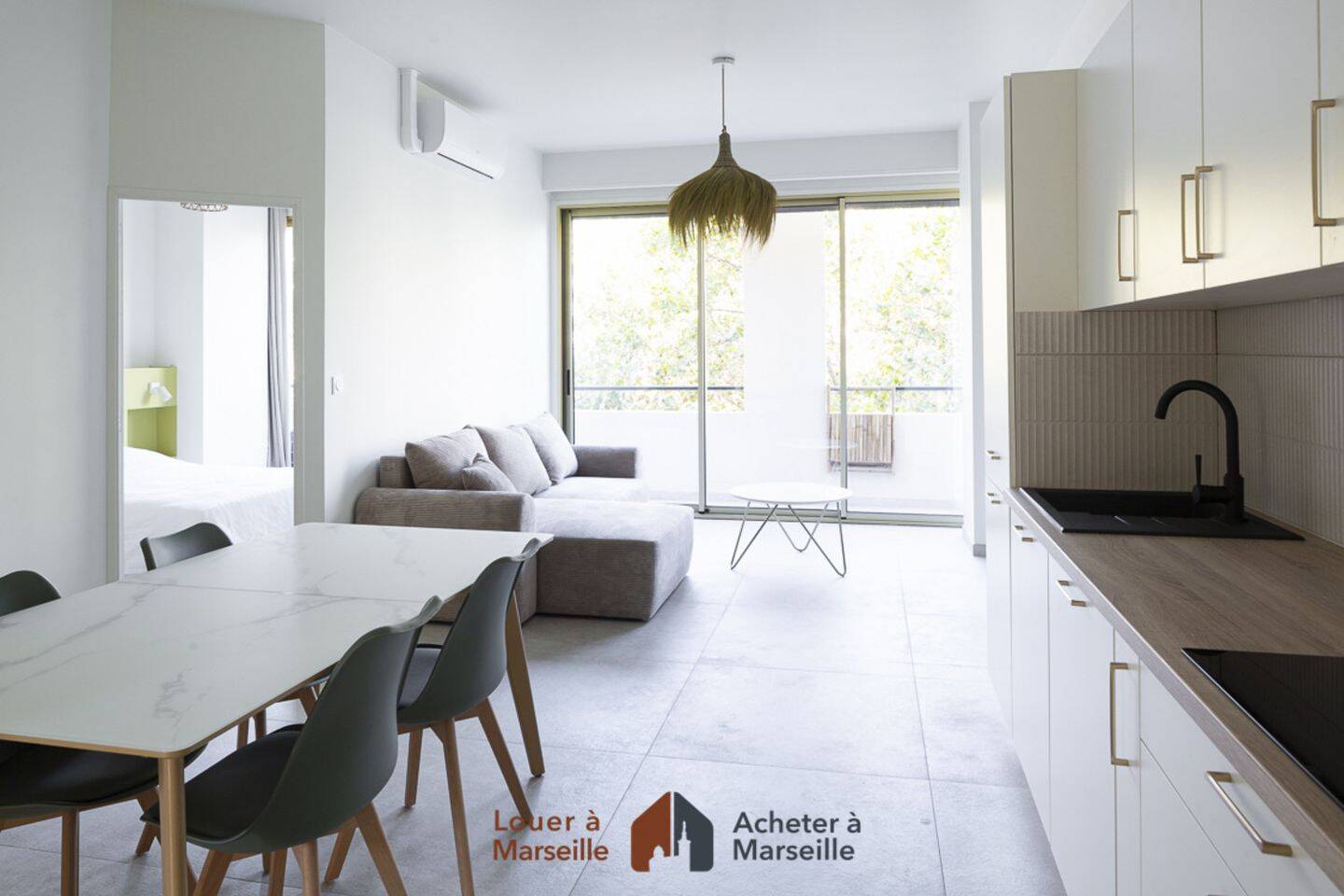 Appartement 3 pièces 64 m² · à Marseille 1er Arrondissement · 64 m² · 1 400 €