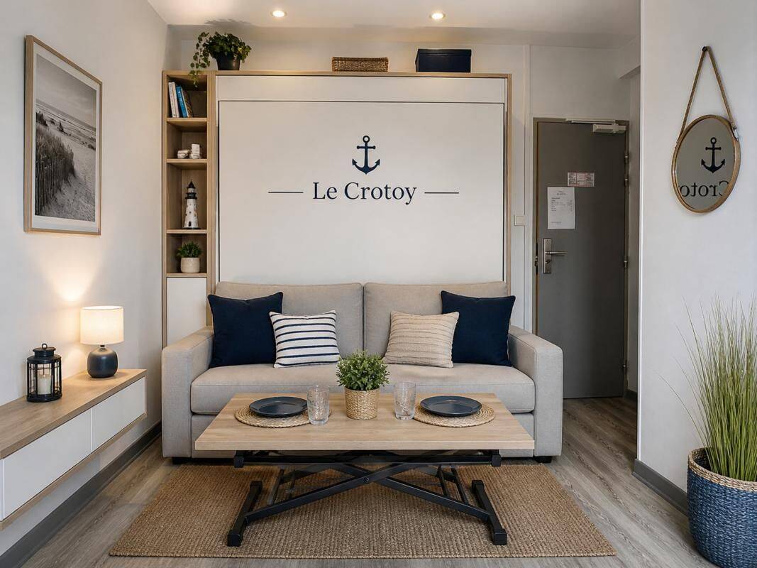 Appartement 1 pièce 15 m² · à Le Crotoy · 14,8 m² · 51 500 €