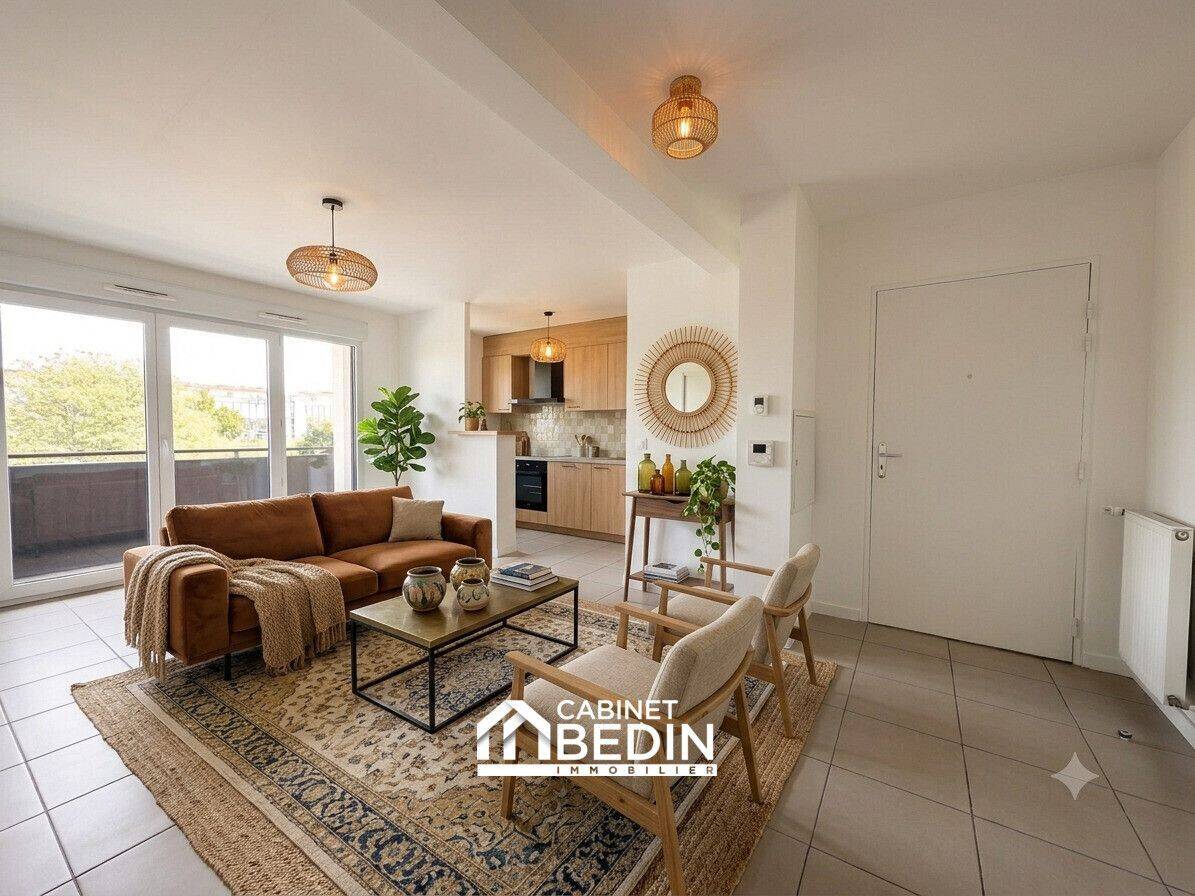 Appartement 3 pièces 64 m² · à Mérignac · 64,2 m² · 219 000 €