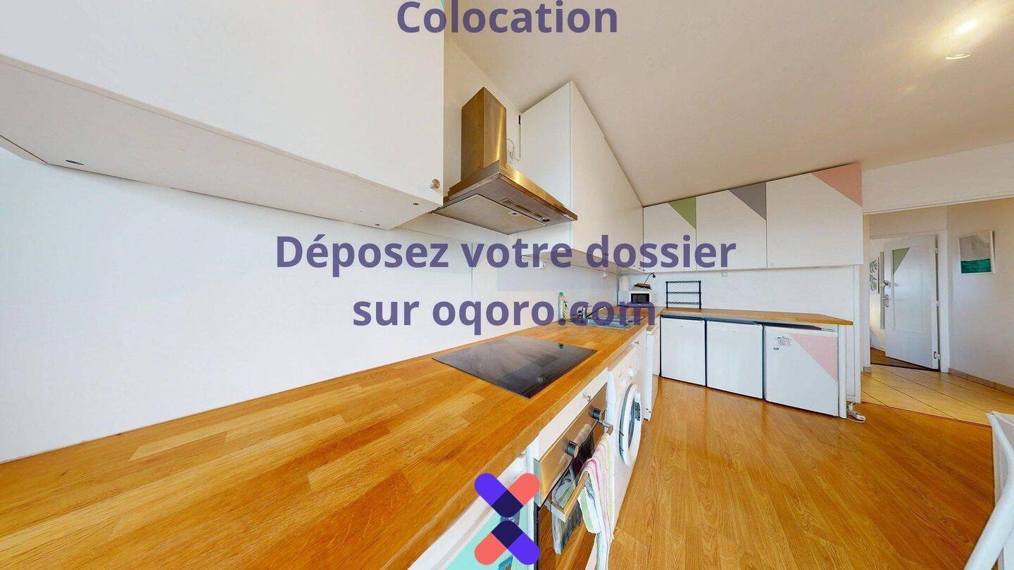 Chambre en colocation appartement meublé — 5