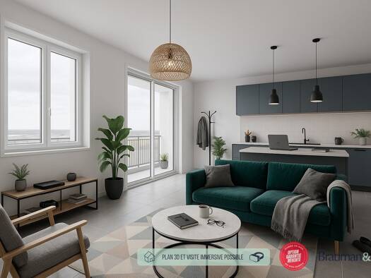 Appartement à vendre - neuf 442 000 € 4 pièces 81 m² 5ème étage La Prevote Thiais 94320