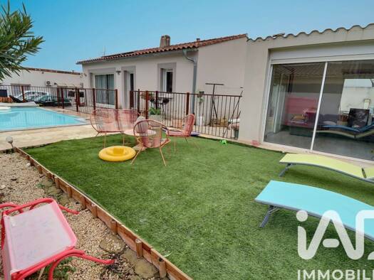 Maison de plain-pied à vendre 292 000 € 3 pièces 2 chambres 74 m² Generat Sorgues 84700