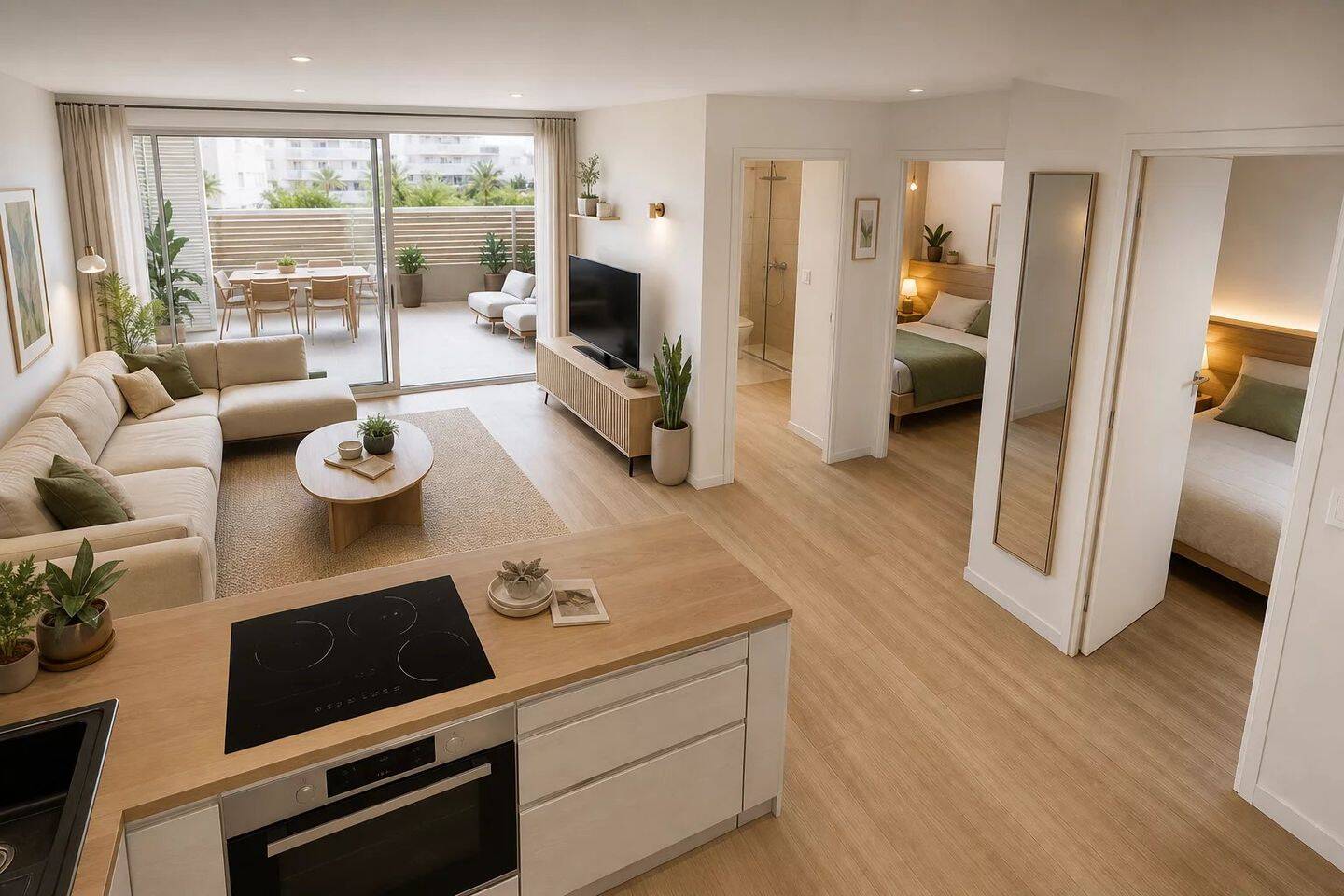 Appartement 3 pièces 63 m² · à Agde · 63 m² · 204 600 €