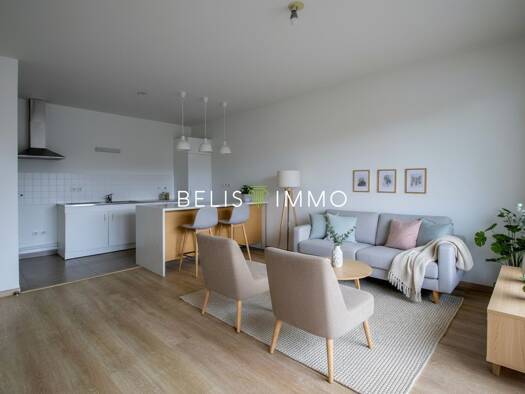 Appartement à vendre 179 500 € 3 pièces 2 chambres 60,3 m² Étage 1/3 Centre-Baillet-Bodet Montlouis-sur-Loire 37270