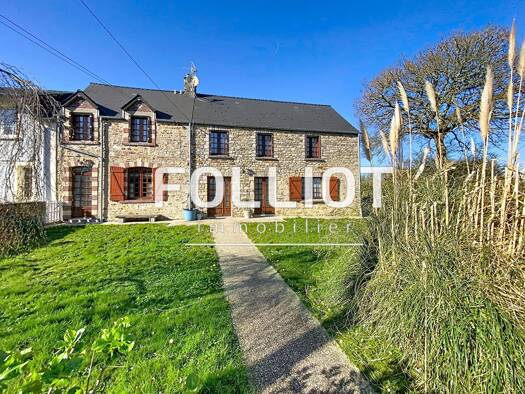 Maison à vendre 355 500 € 6 pièces 3 chambres 166 m² 25 235 m² de terrain La Haye-d'Ectot 50270