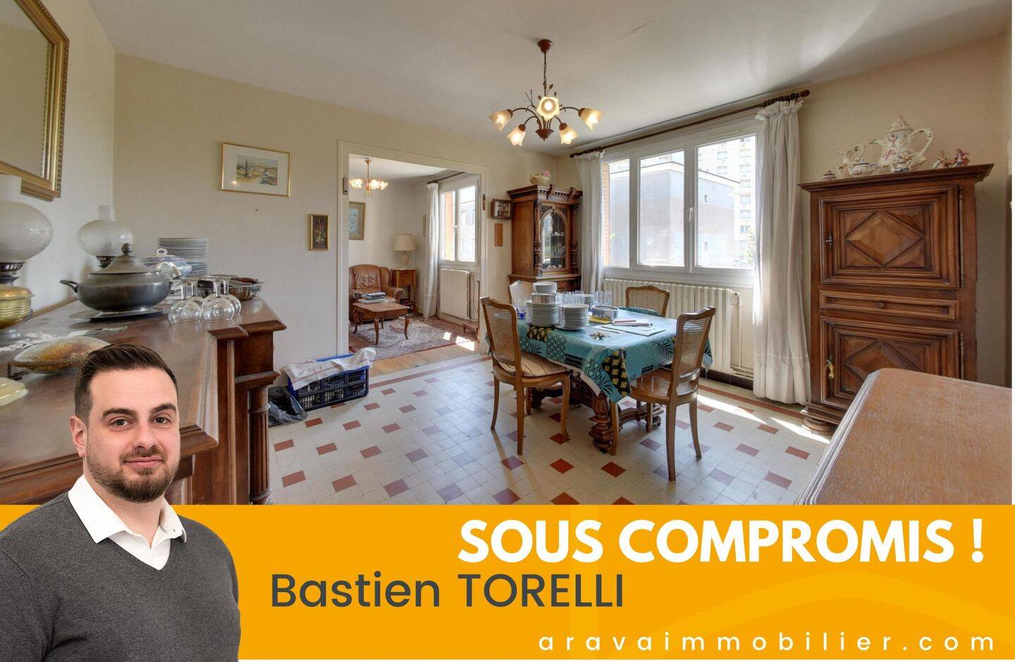 Appartement 4 pièces 60 m² · à Saint-Martin-le-Vinoux · 59,9 m² · 76 000 €