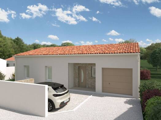 Terrain avec maison neuve à vendre 359 500 € 4 pièces 4 chambres 95 m² 432 m² de terrain Sainte-Soulle 17220
