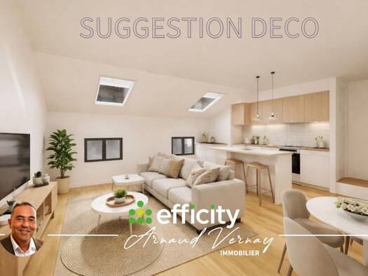 Appartement à vendre 90 000 € 4 pièces 2 chambres 84 m² Étage 3/3 Centre Tarare 69170